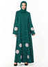 Muslim Women's Embroidery beads Abaya